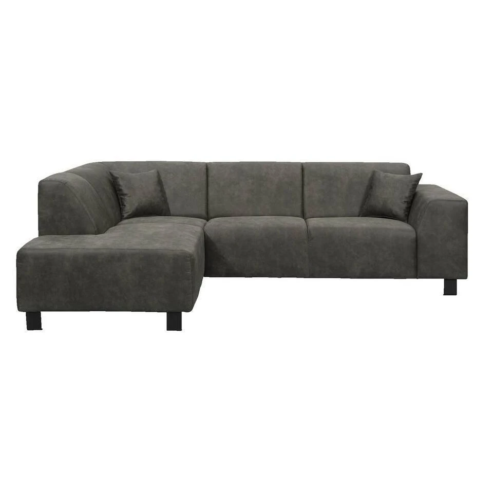 Hoekbank Nino Links - Antraciet 1 Hoekbank Nino Links - Antraciet