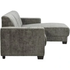 Bank Aberdeen Met Chaise Longue Rechts - Cremona - Grijs -Leenbakker Winkel 10101455 8000