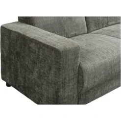 Bank Aberdeen Met Chaise Longue Rechts - Cremona - Grijs -Leenbakker Winkel 10101455 9002