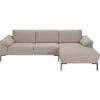 Bank Tom Met Chaise Longue Rechts - Basel - Beige