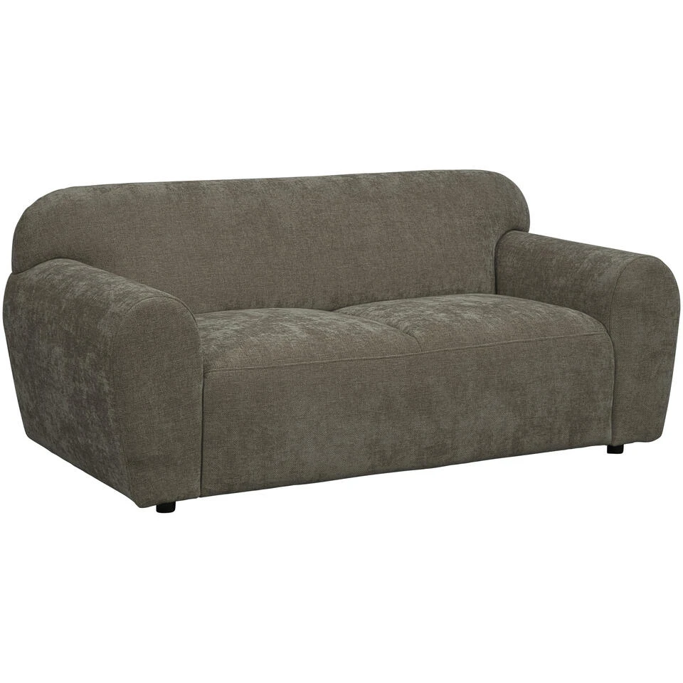 Bank Bibi 2-zits - Stof Glory - Mokka 2 Bank Bibi 2-zits - Stof Glory - Mokka - Afbeelding 2