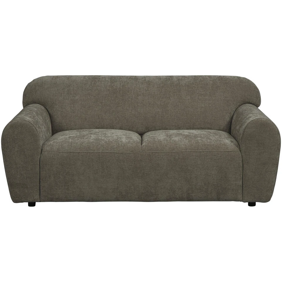 Bank Bibi 2-zits - Stof Glory - Mokka 1 Bank Bibi 2-zits - Stof Glory - Mokka