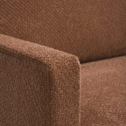 Bank Siem 2,5-zits - Stof Egon - Terracotta -Leenbakker Winkel 10108080 9004