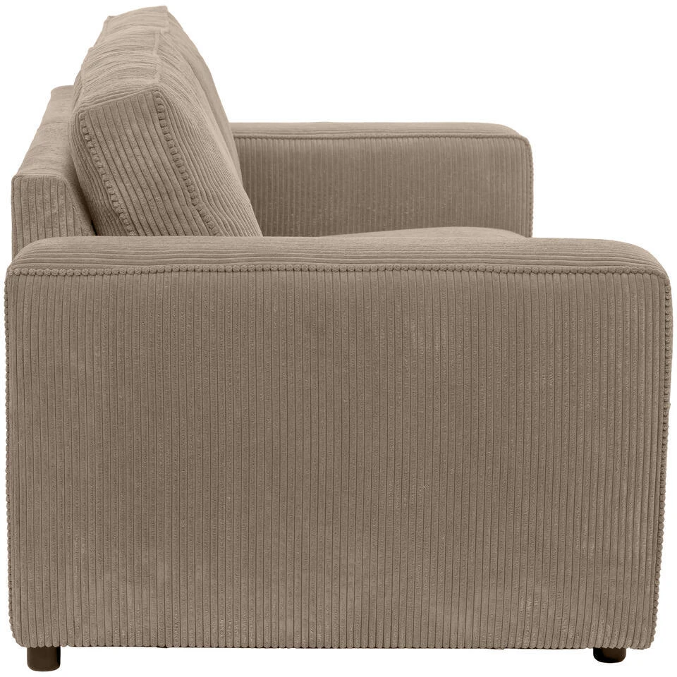 Bank Stuttgart 3-zits - Taupe 4 Bank Stuttgart 3-zits - Taupe - Afbeelding 4