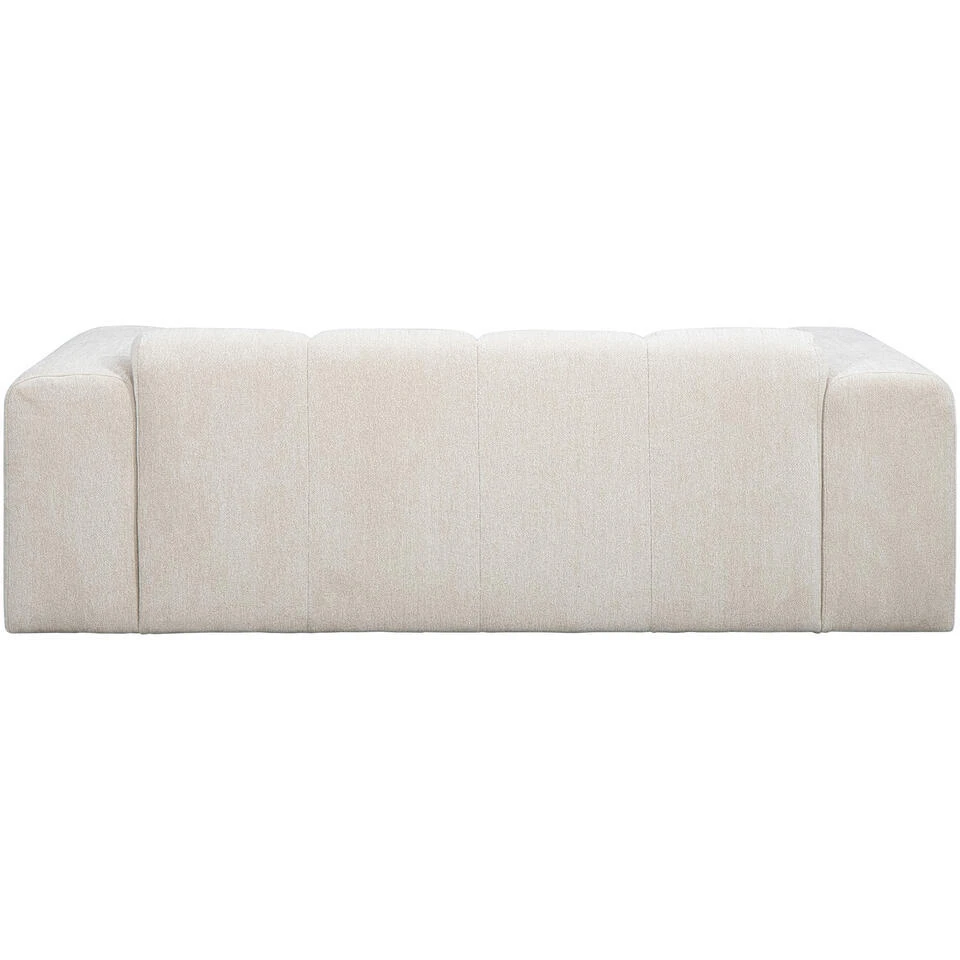 Bank Beau 2-zits - Stof Raven - Beige 3 Bank Beau 2-zits - Stof Raven - Beige - Afbeelding 3