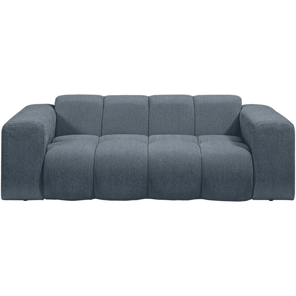 Bank Beau 2-zits - Stof Raven - Donkerblauw 1 Bank Beau 2-zits - Stof Raven - Donkerblauw