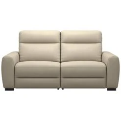 Bank James 3-zits - Stof Melbourne - Taupe