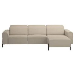 Hoekbank Dave Rechts - Elektrisch Verstelbaar - Taupe