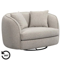 Loveseat Enzio - Greige