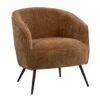 Fauteuil Carlton - Stof - Bruin