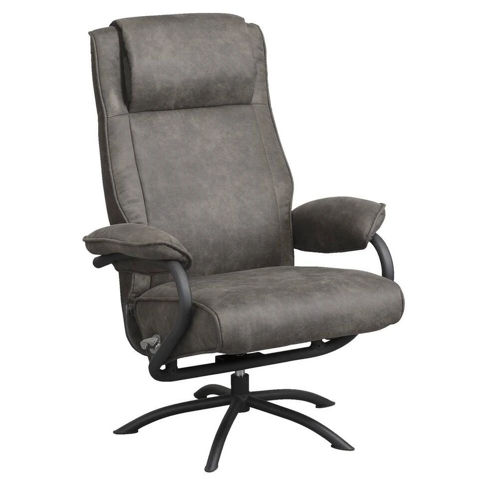 Relaxfauteuil Vic - Antraciet 2 Relaxfauteuil Vic - Antraciet - Afbeelding 2