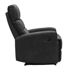 Relaxfauteuil Jackson - Stof - Zwart -Leenbakker Winkel 10209885 8000