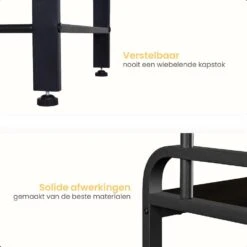 Goliving Kapstok - Garderoberek - Schoenenrek - Staand - Industrieel -Leenbakker Winkel 1048549bfd374d57a9091d3e84ecc8d1