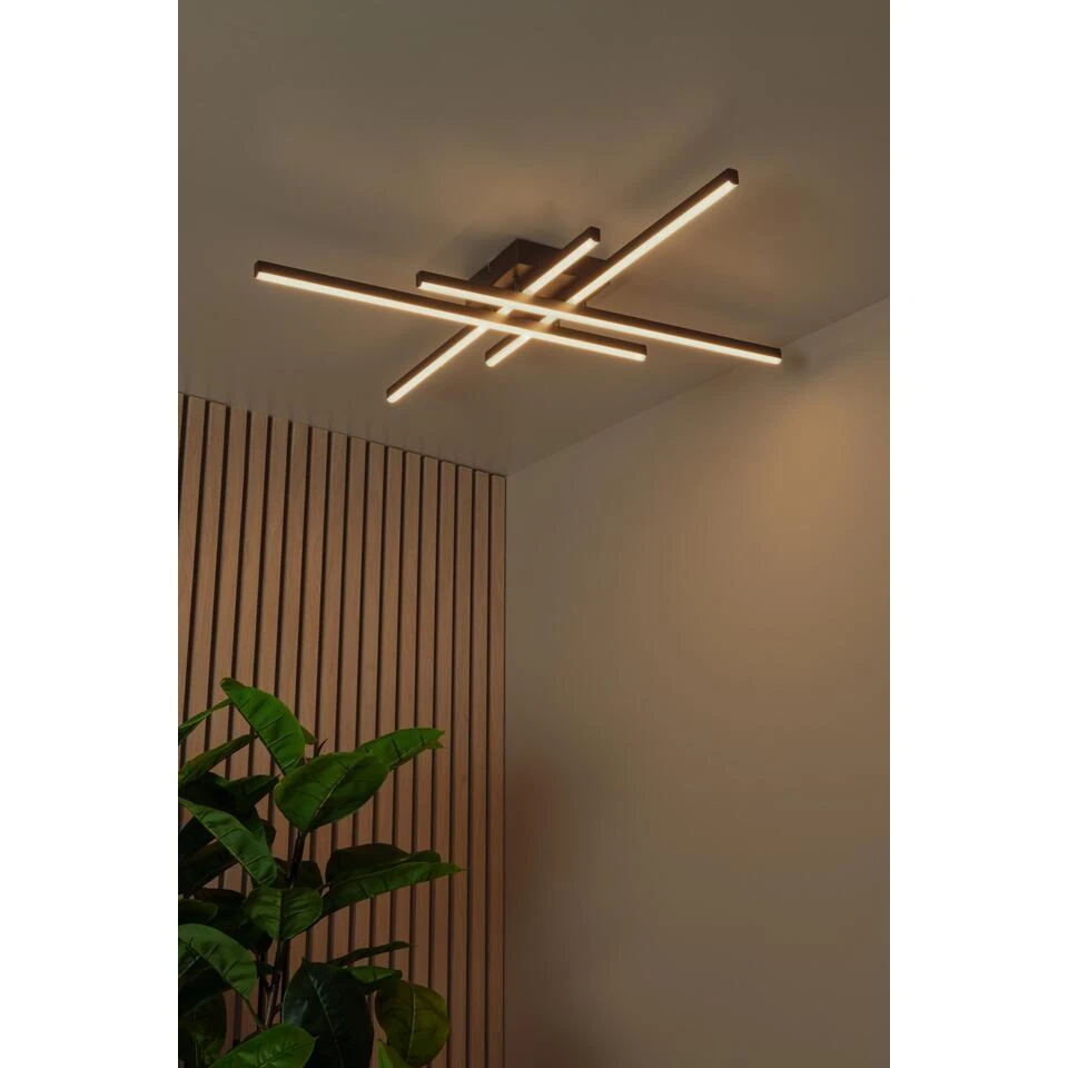 Lucide NOVAK Plafonnière - Zwart 2 Lucide NOVAK Plafonnière - Zwart - Afbeelding 2