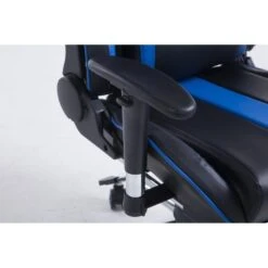 CLP Bureaustoel Limit Zwart Frame - Kunstleer - Zwart/blauw -Leenbakker Winkel 107b2a5e3cf445e8b6243e1799f7c64d