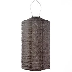 LUMIZ Solar Lampion Mosaic Cylinder - 28 Cm - Taupe -Leenbakker Winkel 10ca3b7651b74497bb43329bdd40c563