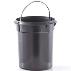 Zeller Pedaalemmer - Antraciet - Groeven Patroon - 3 L -Leenbakker Winkel 1133529086 0102