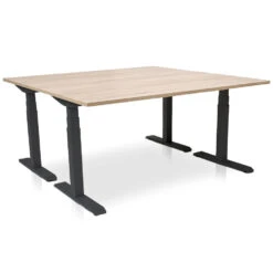 MRC PRO Elektrisch ARBO Zit-sta Bureau - 180x80 Cm - Midden Eiken -Leenbakker Winkel 1146711307 0103