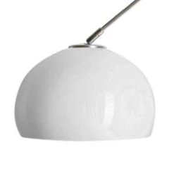 Steinhauer Booglamp XXL Stresa - H 230 Cm - Plexi Wit - Mat-chroom -Leenbakker Winkel 1186045387 0102