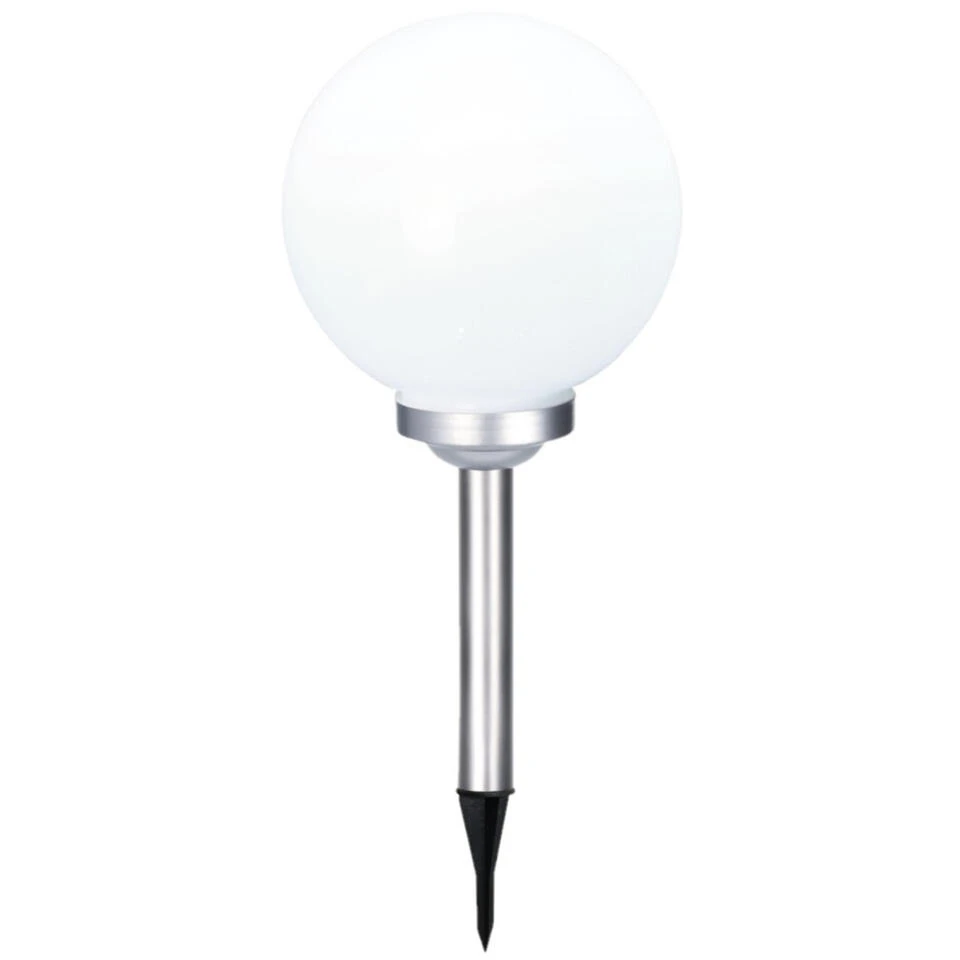 Pro Garden Prikspotje - Bol - Solar Tuinverlichting - 30 Cm 1 Pro Garden Prikspotje - Bol - Solar Tuinverlichting - 30 Cm