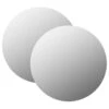 VidaXL Wandspiegels 2 St Rond 40 Cm Glas