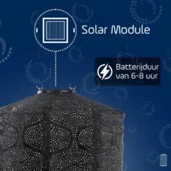 LUMIZ Solar Lampion Mosaic Cylinder - 28 Cm - Taupe -Leenbakker Winkel 120fd0f65ce745e3a577112bea48370a