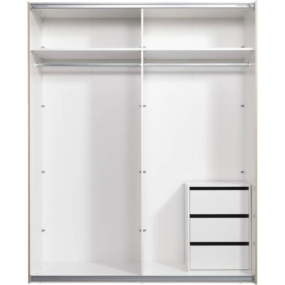 Ladeblok Bergamo - Wit - 70,2x51x39,9 Cm 3 Ladeblok Bergamo - Wit - 70,2x51x39,9 Cm - Afbeelding 3