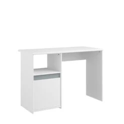 Bureau Bobby - Wit - 75x110x50 Cm -Leenbakker Winkel 12509007 0300