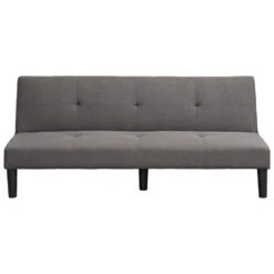 Slaapbank Cairns - Antraciet - 75x188x88 Cm