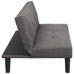 Slaapbank Cairns - Antraciet - 75x188x88 Cm -Leenbakker Winkel 12600500 8000