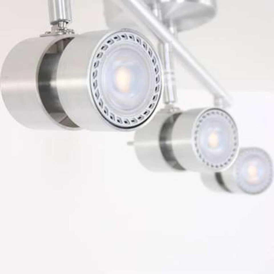 Steinhauer Spot Natasja - LED - 3 Lichts - Aluminium 2 Steinhauer Spot Natasja - LED - 3 Lichts - Aluminium - Afbeelding 2