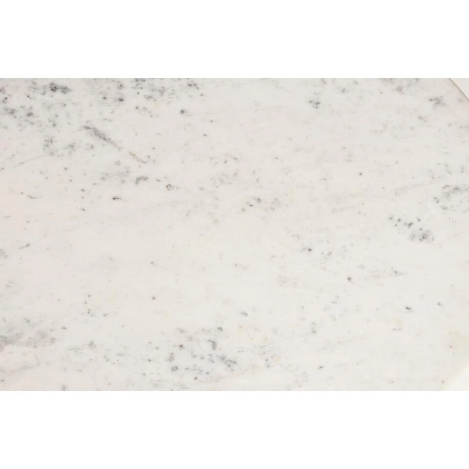 Housecraft Tanda Bijzettafel Marmer/ Hout 56x37 Cm Beige 8 Housecraft Tanda Bijzettafel Marmer/ Hout 56x37 Cm Beige - Afbeelding 8