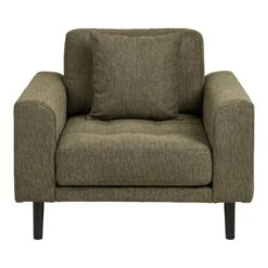 Fauteuil Groen Stof - 92x90x54cm - Lido -Leenbakker Winkel 12f54e7747d44e0abc62e7c9b8ace552