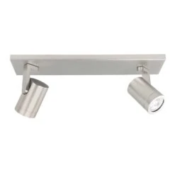 Highlight Spot HALO - 2 Lichts - Balk - Mat Chroom