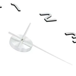 VidaXL 3D-wandklok 100 Cm XXL Modern Zilverkleurig -Leenbakker Winkel 1332217993 0103