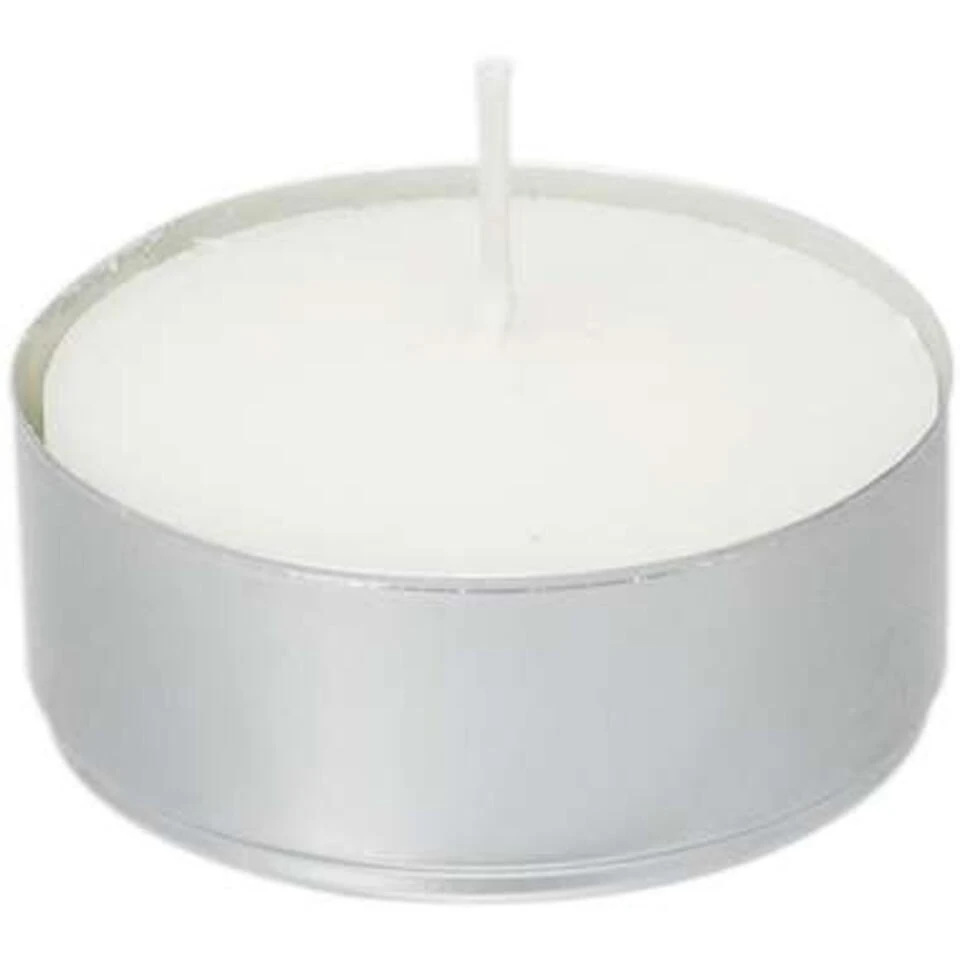 Enlightening Candles Waxinelichtjes - Maxi - 16x - Wit - 10 Branduren 2 Enlightening Candles Waxinelichtjes - Maxi - 16x - Wit - 10 Branduren - Afbeelding 2