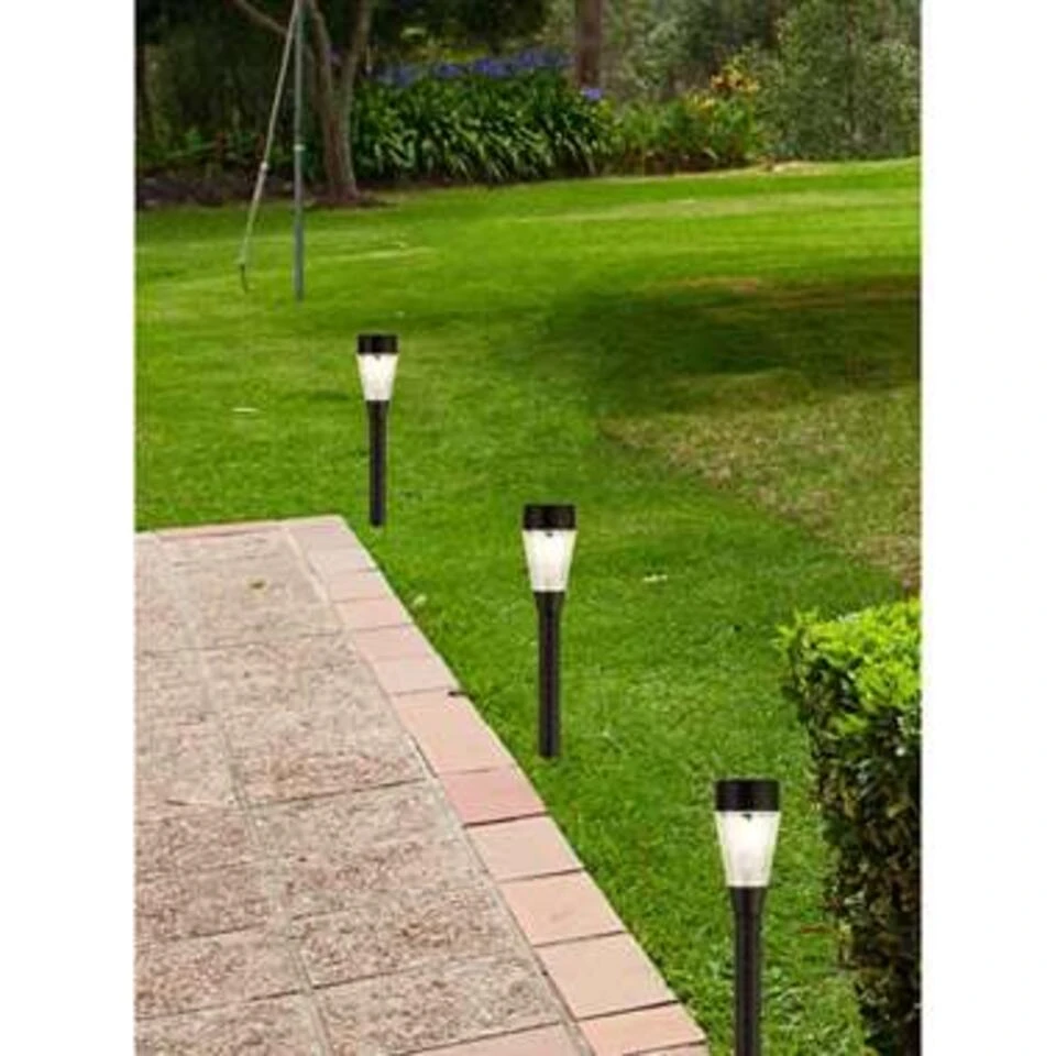 Lumineo Prikspot Jive - Solar Tuinverlichting - Zwart - 32 Cm 3 Lumineo Prikspot Jive - Solar Tuinverlichting - Zwart - 32 Cm - Afbeelding 3