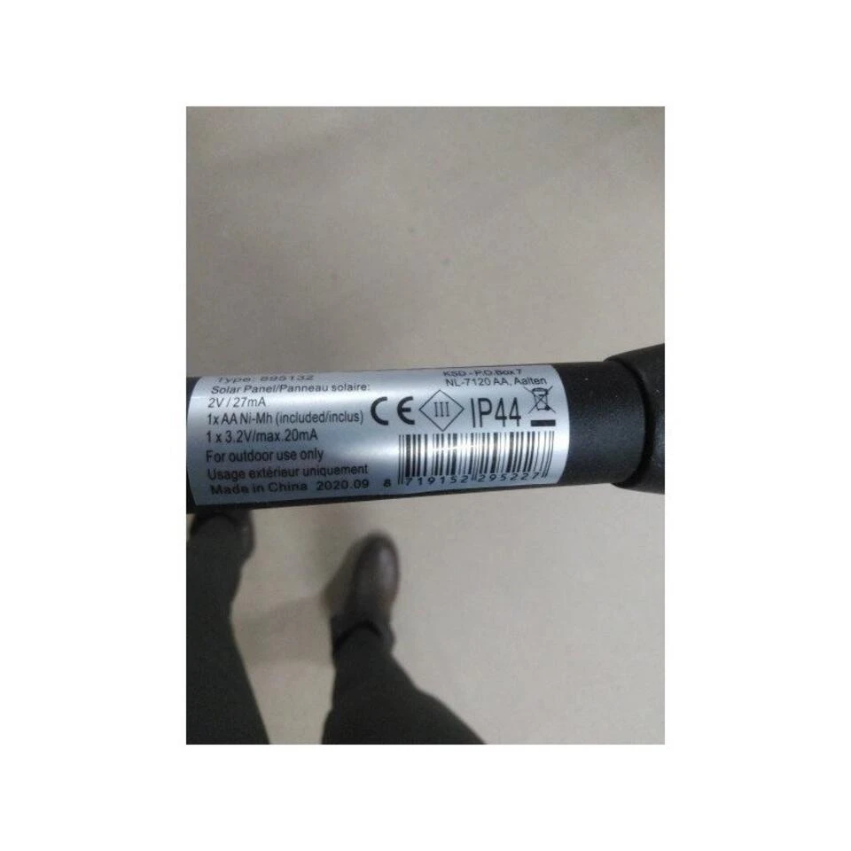 Lumineo Prikspot Jive - Solar Tuinverlichting - Zwart - 32 Cm 4 Lumineo Prikspot Jive - Solar Tuinverlichting - Zwart - 32 Cm - Afbeelding 4