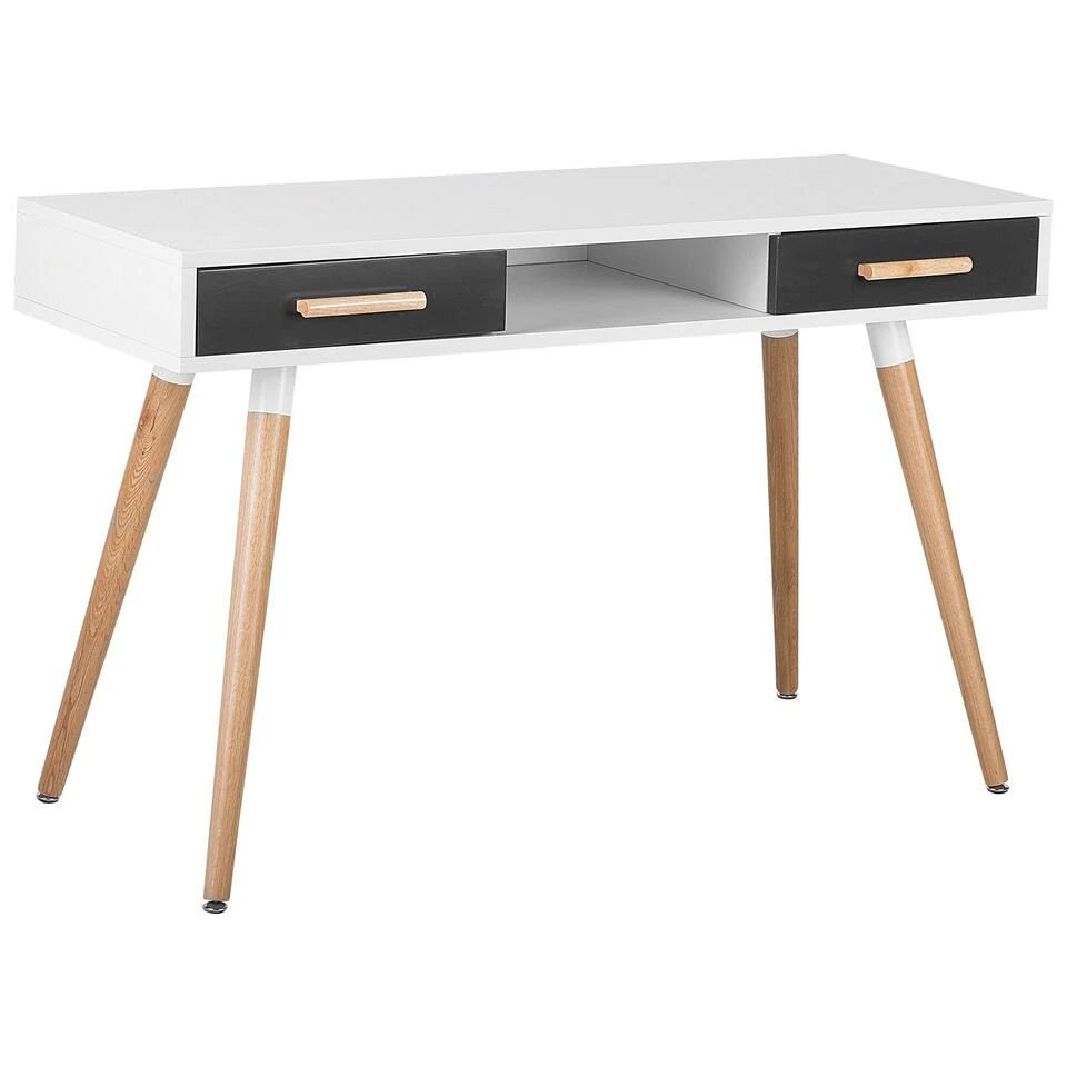 Beliani Bureau FRISCO - Wit Mdf 1 Beliani Bureau FRISCO - Wit Mdf