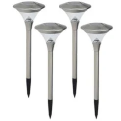 Pro Garden Prikspotje - Solar Tuinverlichting - RVS - 47 Cm