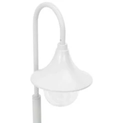 VidaXL Paalverlichting Tuin E27 120 Cm Aluminium Wit -Leenbakker Winkel 14c697a101624d259e0f0126494ed454