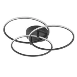 Highlight Plafondlamp Circles - Ø 49 Cm - Zwart