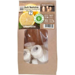 Enlightening Candles Geurkaarsen - Citronella - 18 Stuks