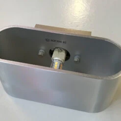 Highlight Wandlamp Oval - 1 Lichts - 8x8 Cm - Zwart -Leenbakker Winkel 1578996948 0102