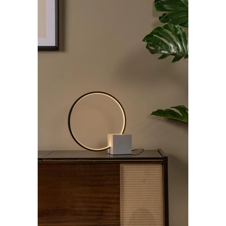 Lucide CIRKELIS Tafellamp - Zwart 2 Lucide CIRKELIS Tafellamp - Zwart - Afbeelding 2