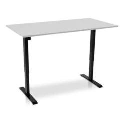 MRC EASY Set - Zit-sta Bureau + Bureaustoel - 160x80 - Grijs -Leenbakker Winkel 1706034383 0102