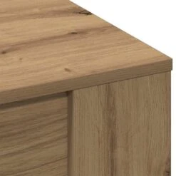 VidaXL - Rechthoekige Salontafel Met Plank - Artisanaal Eiken - Hout - 102x55 Cm -Leenbakker Winkel 17510e93c2524ee19fc54c8f56345ba9