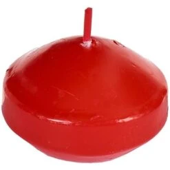 Candles By Spaas Drijfkaarsen - 10 Stuks - Rood