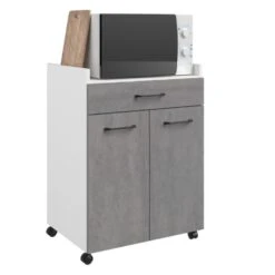 Keukenkastje Maleficent Met Wieltjes - 2 Deuren & 1 Lade - Beton -Leenbakker Winkel 17a60644ae2b47728a3edb91a0e9bad9