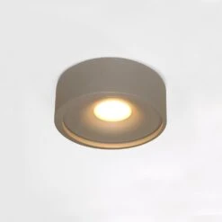 Artdelight Plafondlamp Orlando - Ø 14 Cm - Grijs